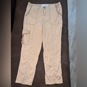 Size 12 Sonoma beige/khaki capris